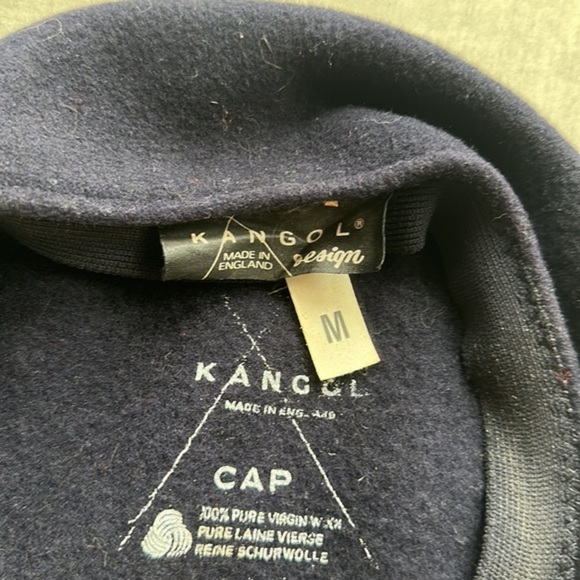 Kangol Blue Vintage Wool Flat Cap - M - Picture 5 of 5